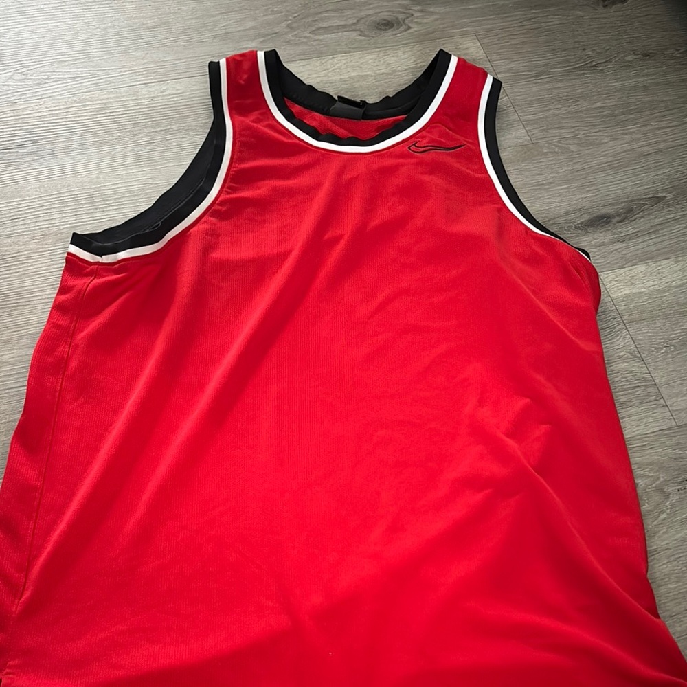 Red Athletic Tank Top